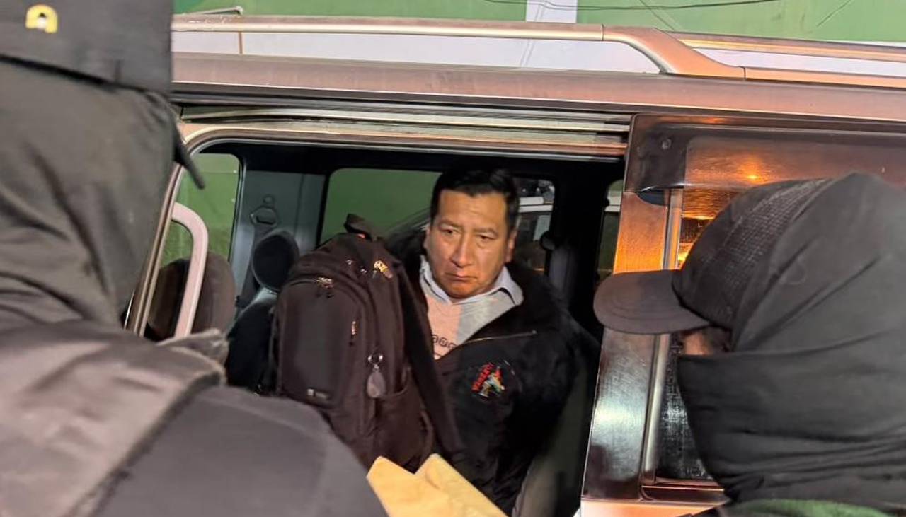Dictan detención domiciliaria, sin salida laboral, para el evista Freddy Mamani