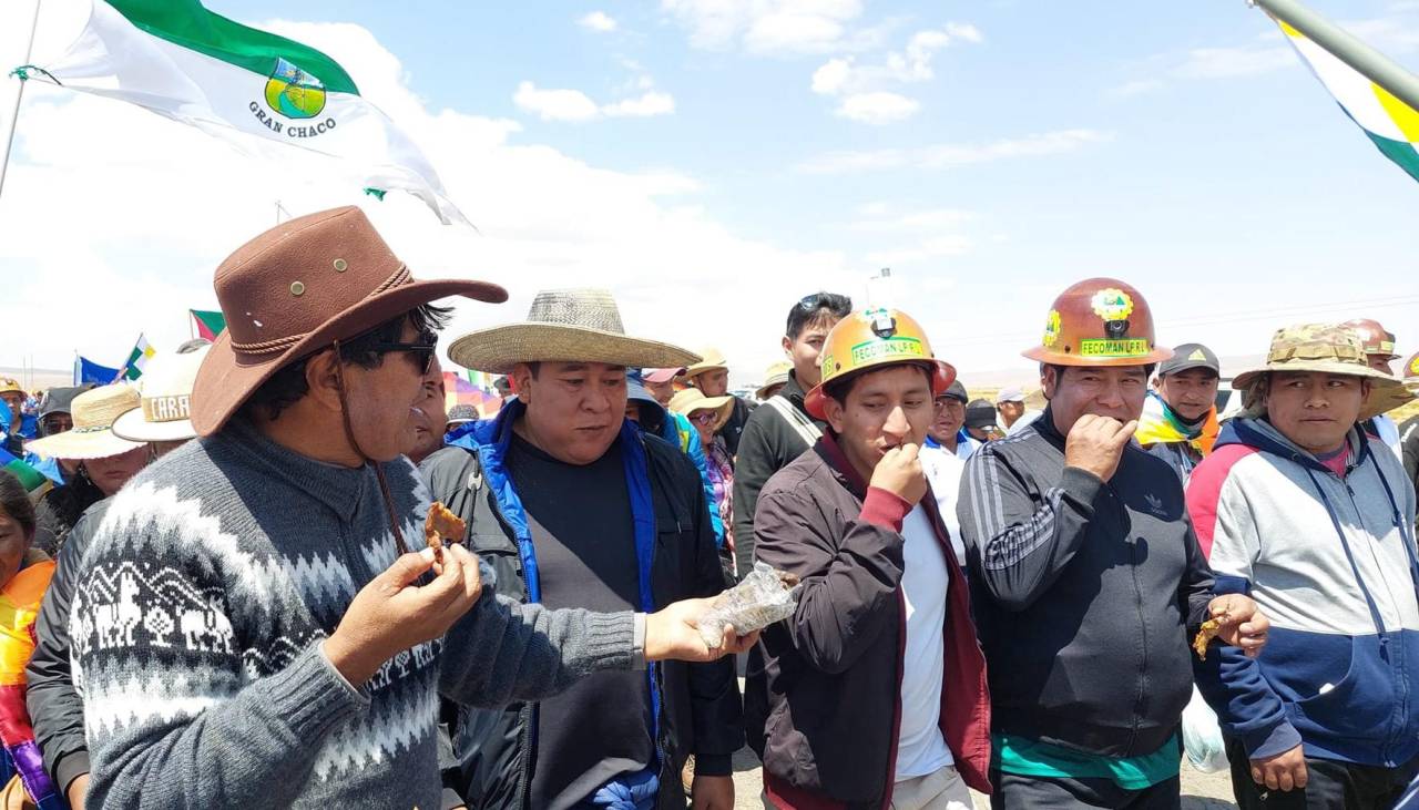 Federación de mineros auríferos del norte de La Paz llama a sus afiliados a sumarse a la marcha de Evo