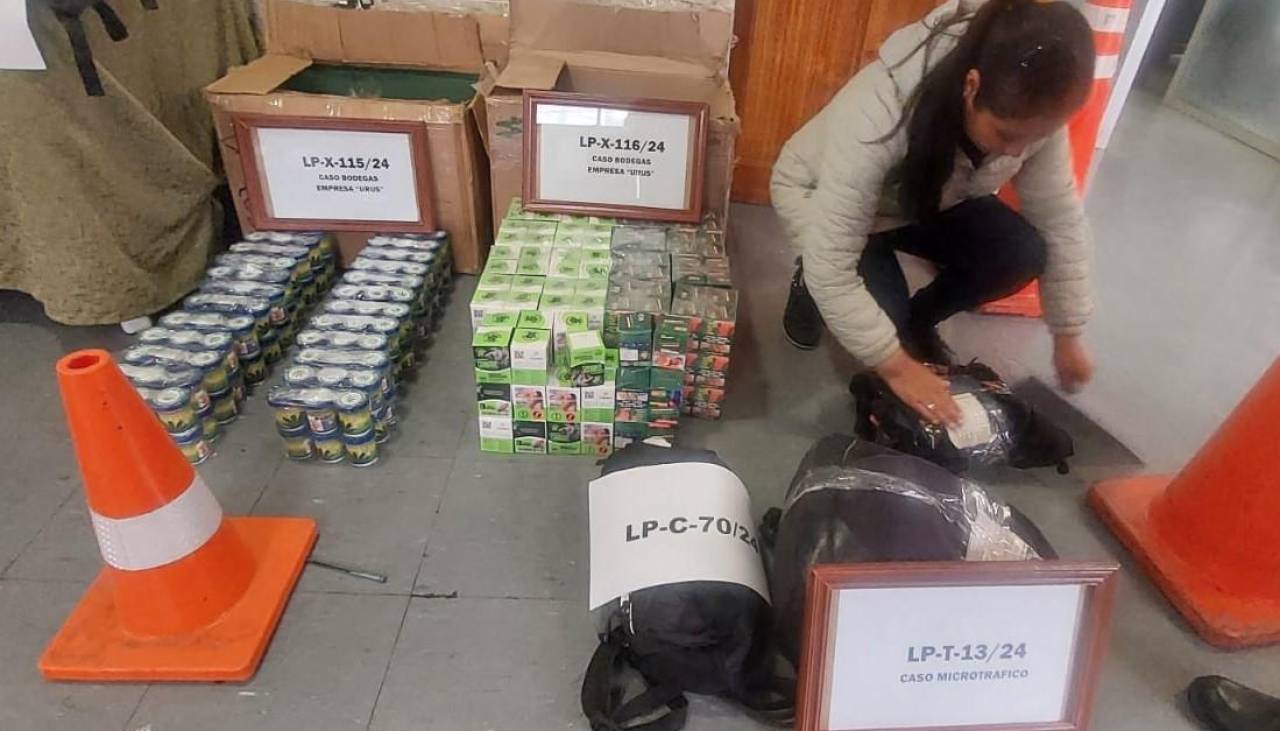 Secuestran una ‘encomienda’ de cremas elaboradas con marihuana en El Alto