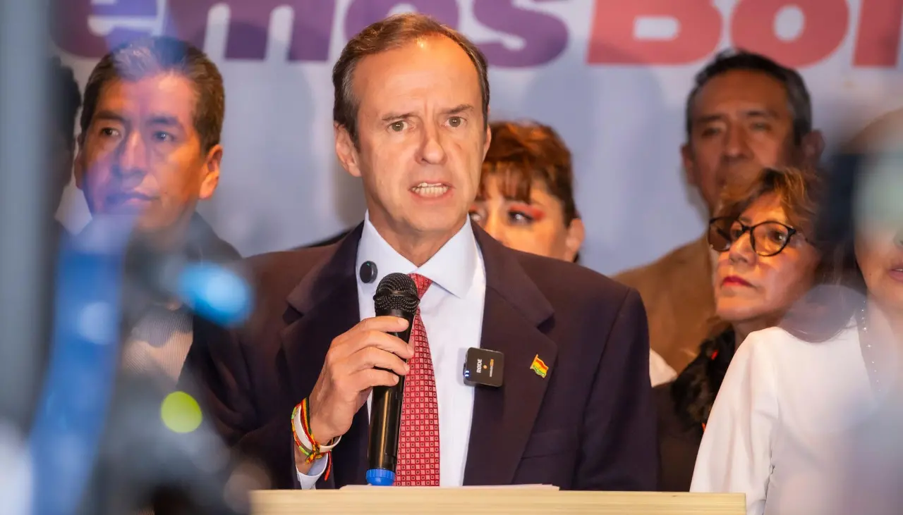 Tuto Quiroga: “El presidente electo es Rodrigo Paz y el PDC va a gobernar Bolivia”