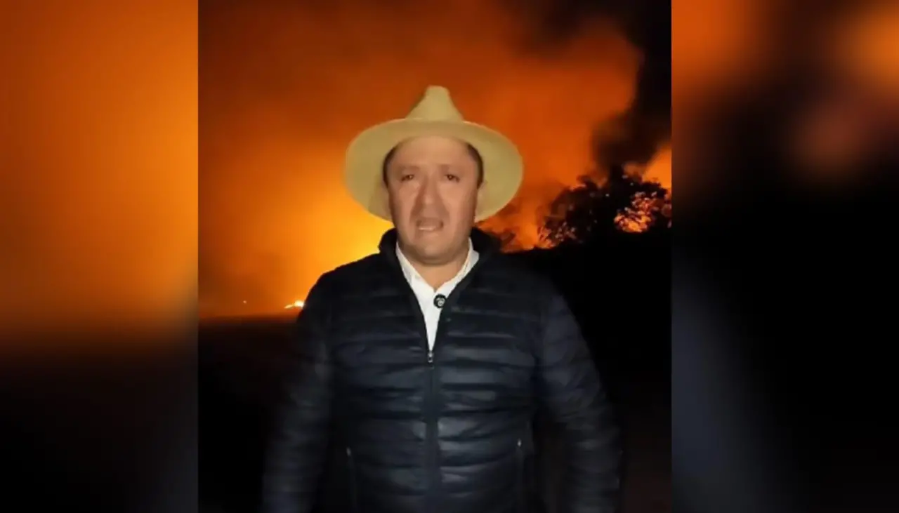 “Seguimos los municipios mal equipados”: Alcalde de San Rafael pide logística para combatir incendios