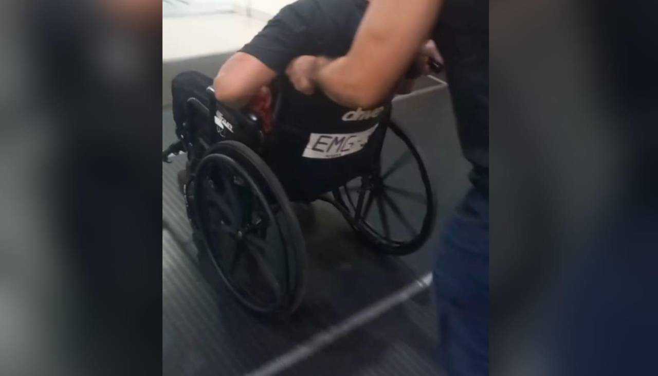 Guardia de seguridad es herido con un cuchillo por un delincuente en el mercado Mutualista