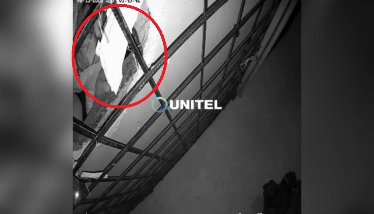 Sale a la luz el video que muestra a delincuente ingresando por el techo a una joyería para robar