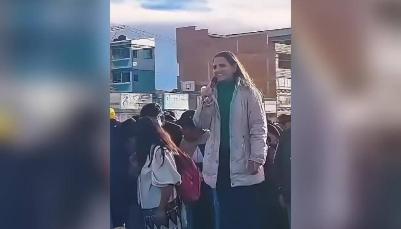 Cancillería: Mujer que gritó consignas políticas en El Alto no es diputada argentina y se evalúa su situación migratoria