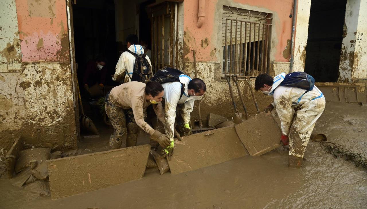 España vivió su octubre más lluvioso, cuando sufrió inundaciones 