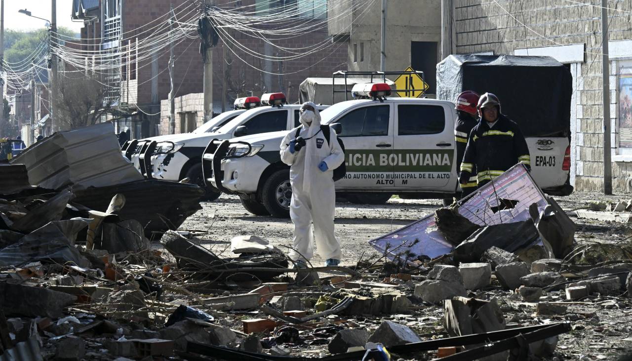Un militar, un policía y un adolescente entre los heridos más graves de las explosiones en un cuartel de Viacha