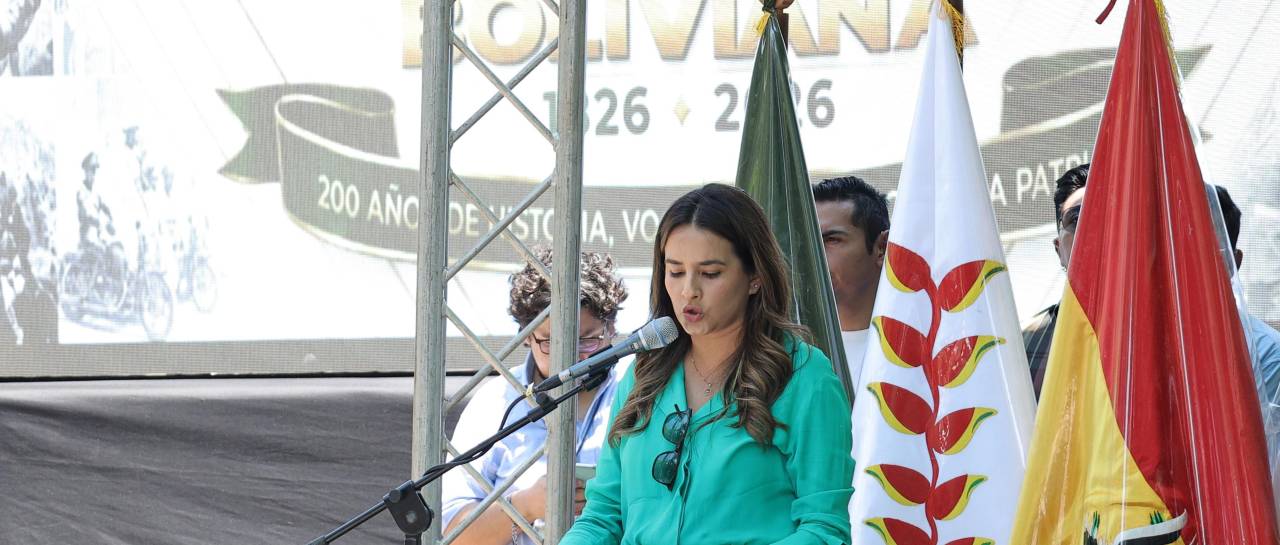 Gobernadora Aguirre lamenta que “en Santa Cruz el sicariato se campea”