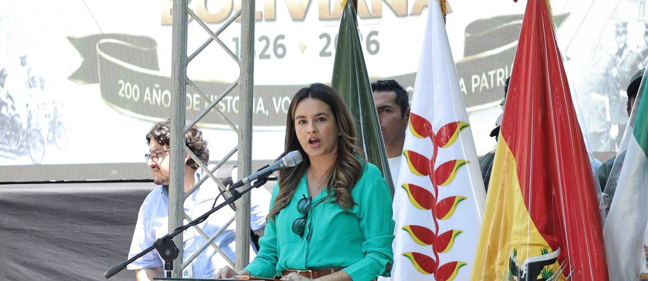 Gobernadora Aguirre lamenta que “en Santa Cruz el sicariato se campea” 