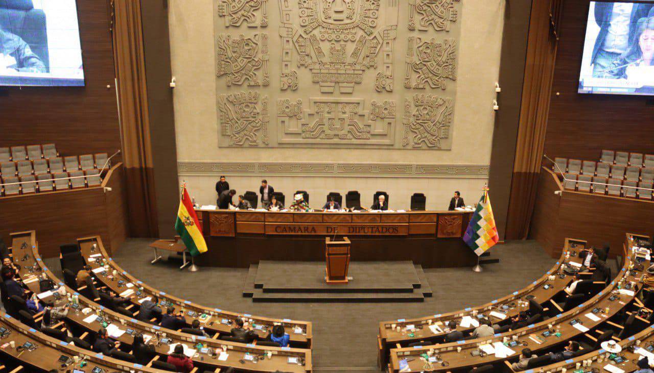 Diputados instalan sesión para tratar crédito de $us 100 millones y otros proyectos