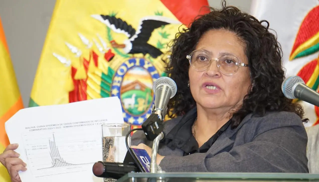 Ministerio de Salud reporta 49 casos de AH3N2 y descarta variante K en Bolivia