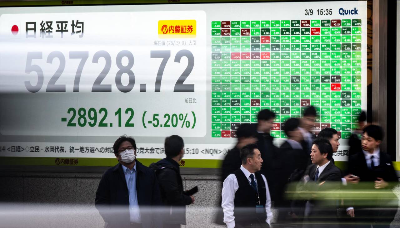 Las bolsas se desploman este lunes y el petróleo se dispara por la guerra en Oriente Medio