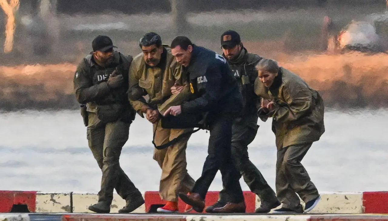 Nicolás Maduro llega a la corte en Estados Unidos para ser juzgado por narcotráfico y terrorismo