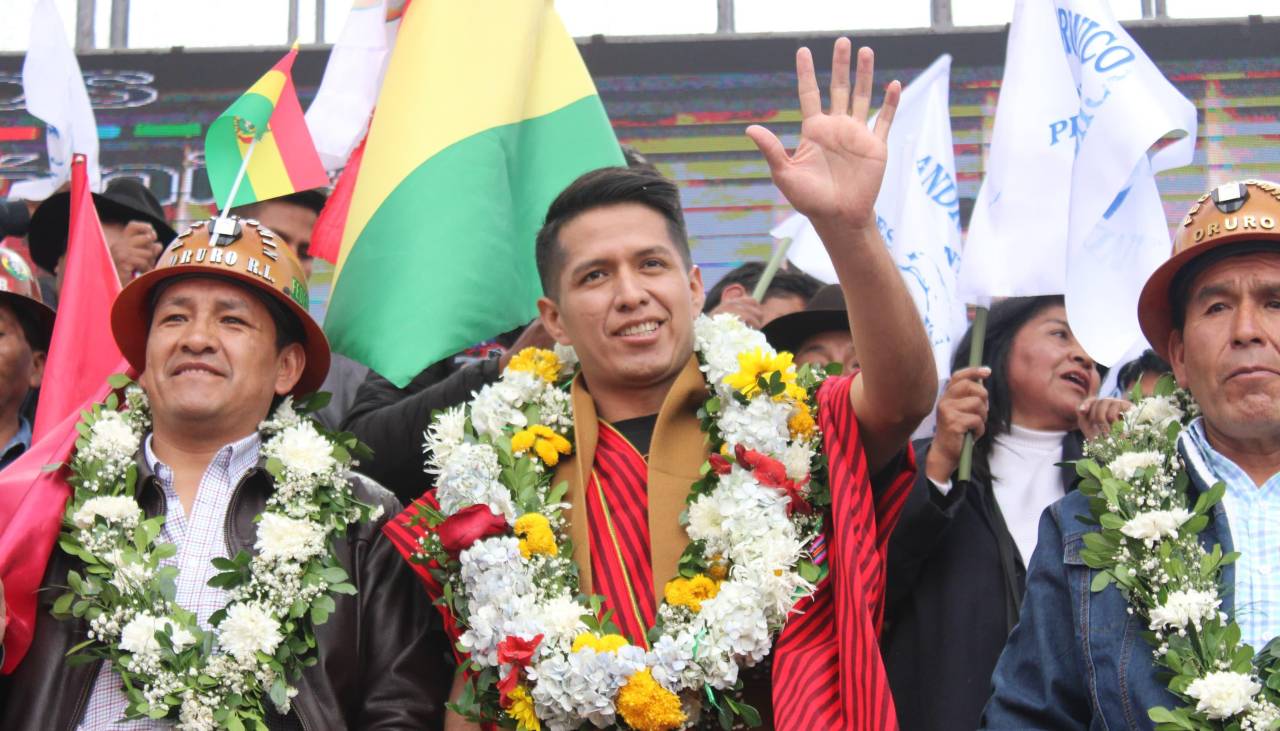 “Acepto”: Andrónico Rodríguez confirma su postulación a la Presidencia de Bolivia