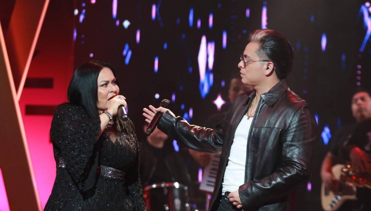 Luis Vega y su mamá deleitaron al público de Yo Me Llamo