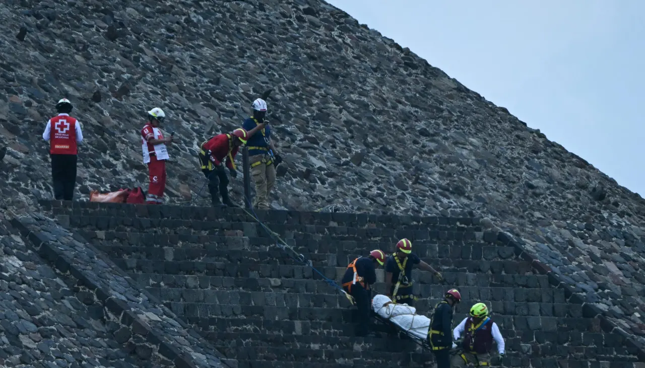 Video: Balacera en la zona arqueológica mexicana de Teotihuacán deja una canadiense muerta