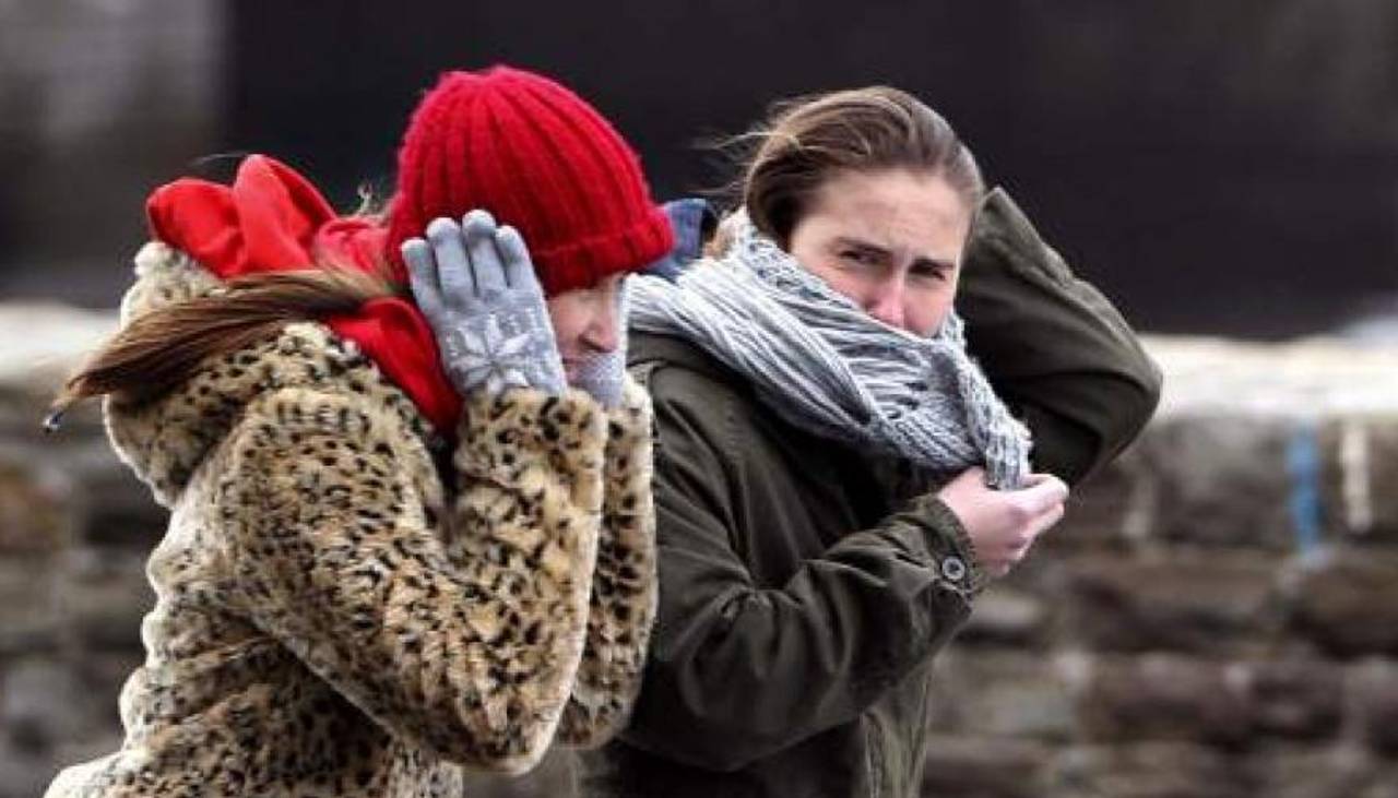 Se activan alertas por fuertes vientos y descenso de temperaturas en cuatro departamentos del país