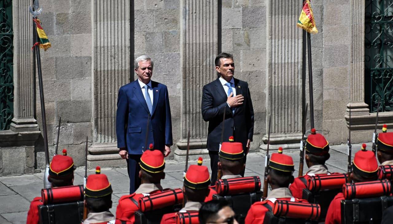 Rodrigo Paz y José Antonio Kast instalan reunión privada en el Palacio Quemado