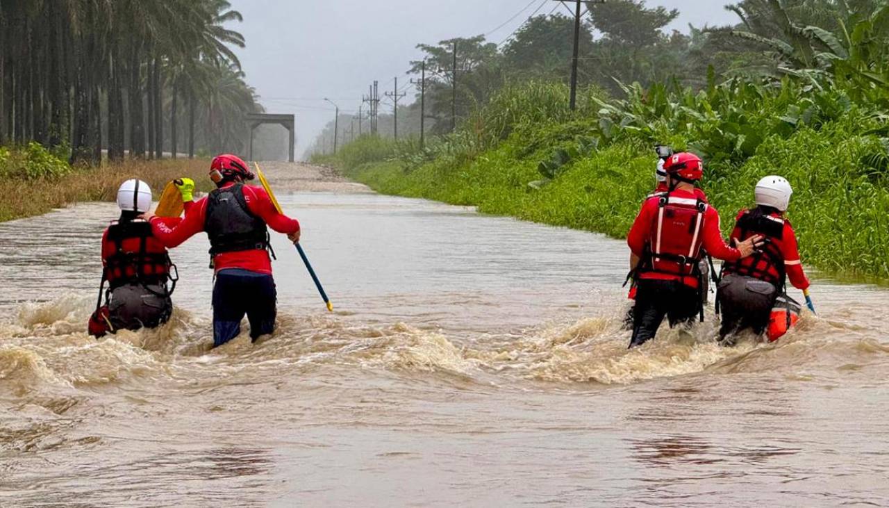 Lluvias dejan como saldo tres muertos y cinco desaparecidos en Costa Rica