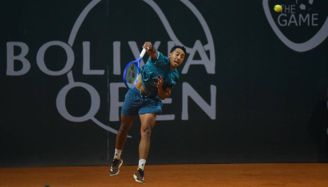 Hugo Dellien se mete en la final del Bolivia Open y peleará por el bicampeonato