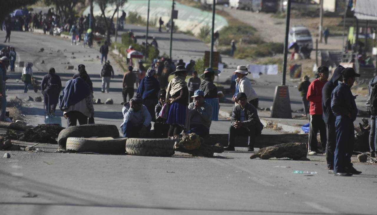 Bolivia registra 51 puntos de bloqueos este viernes; siete departamentos están afectados, solo Beni y Tarija tienen las rutas libres