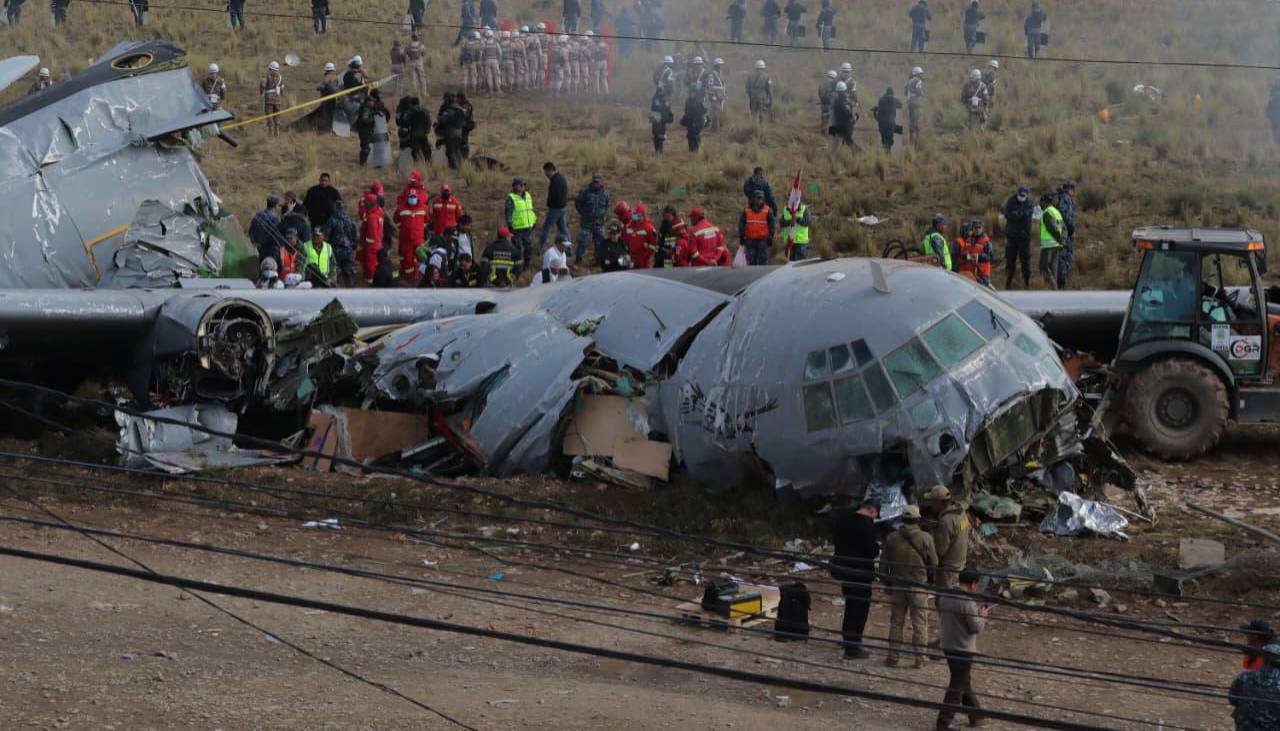 El seguro cubrirá gastos de heridos y fallecidos del accidente aéreo en El Alto, señala el Gobierno