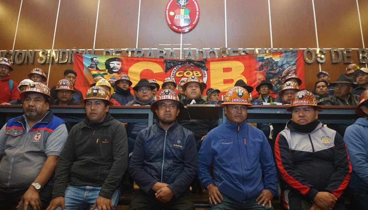 La COB analiza en reunión de emergencia la respuesta del Gobierno a su pliego de ocho puntos