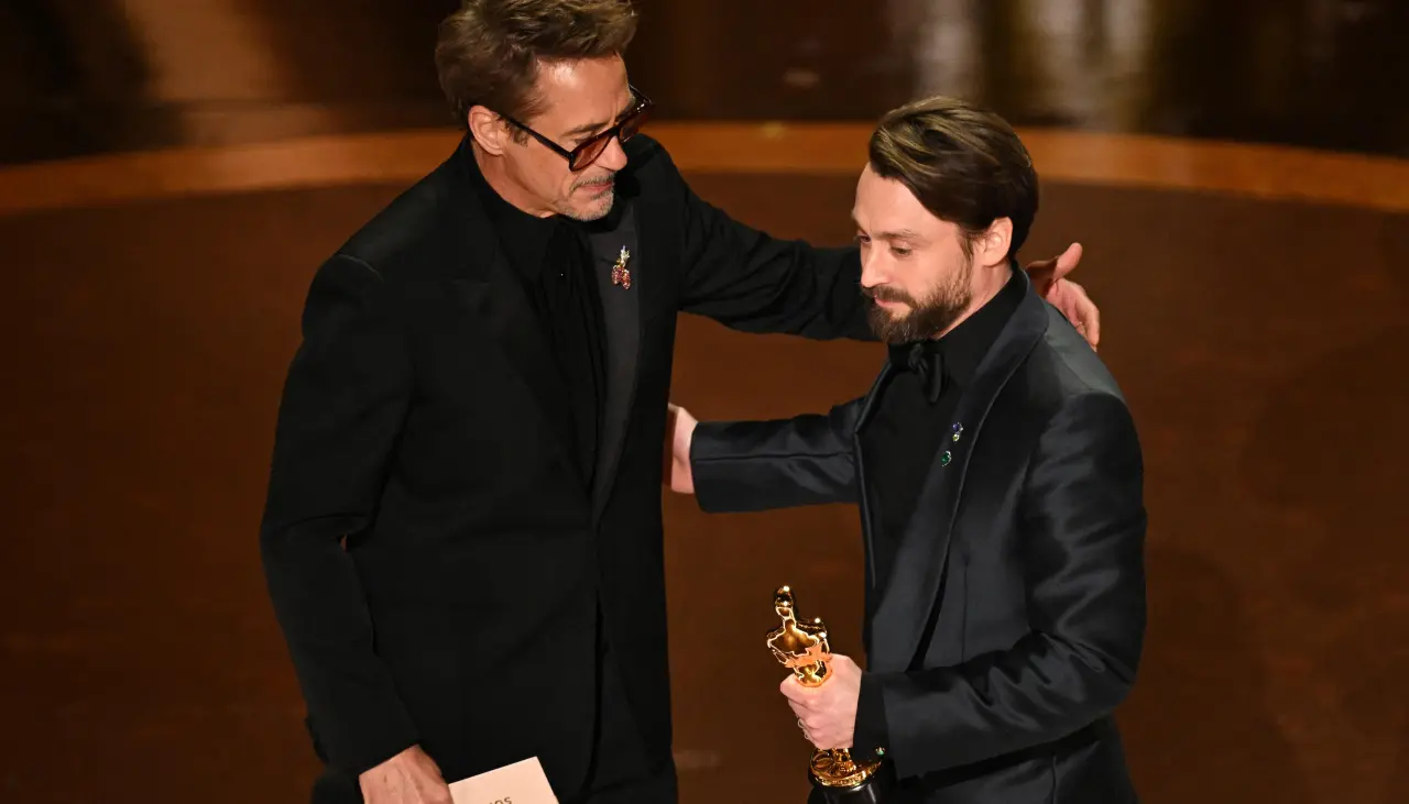 Kieran Culkin se lleva el Oscar a mejor actor de reparto 