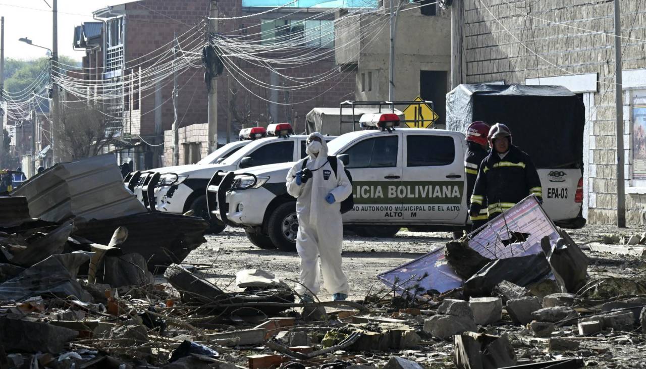 Dan de alta a nueve soldados y tres civiles heridos en las explosiones en Viacha