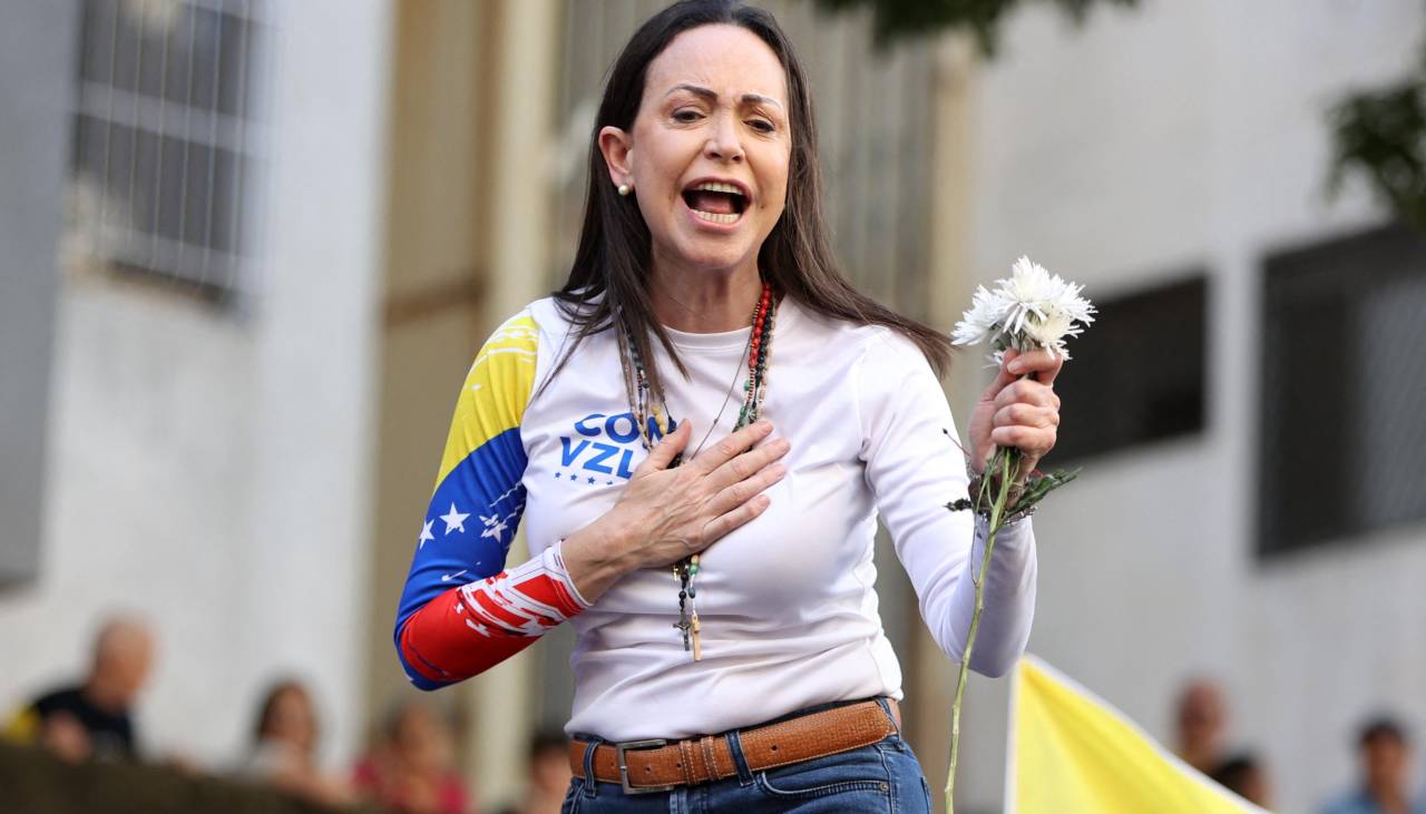 María Corina Machado dice que el “próximo premio será la libertad de Venezuela”