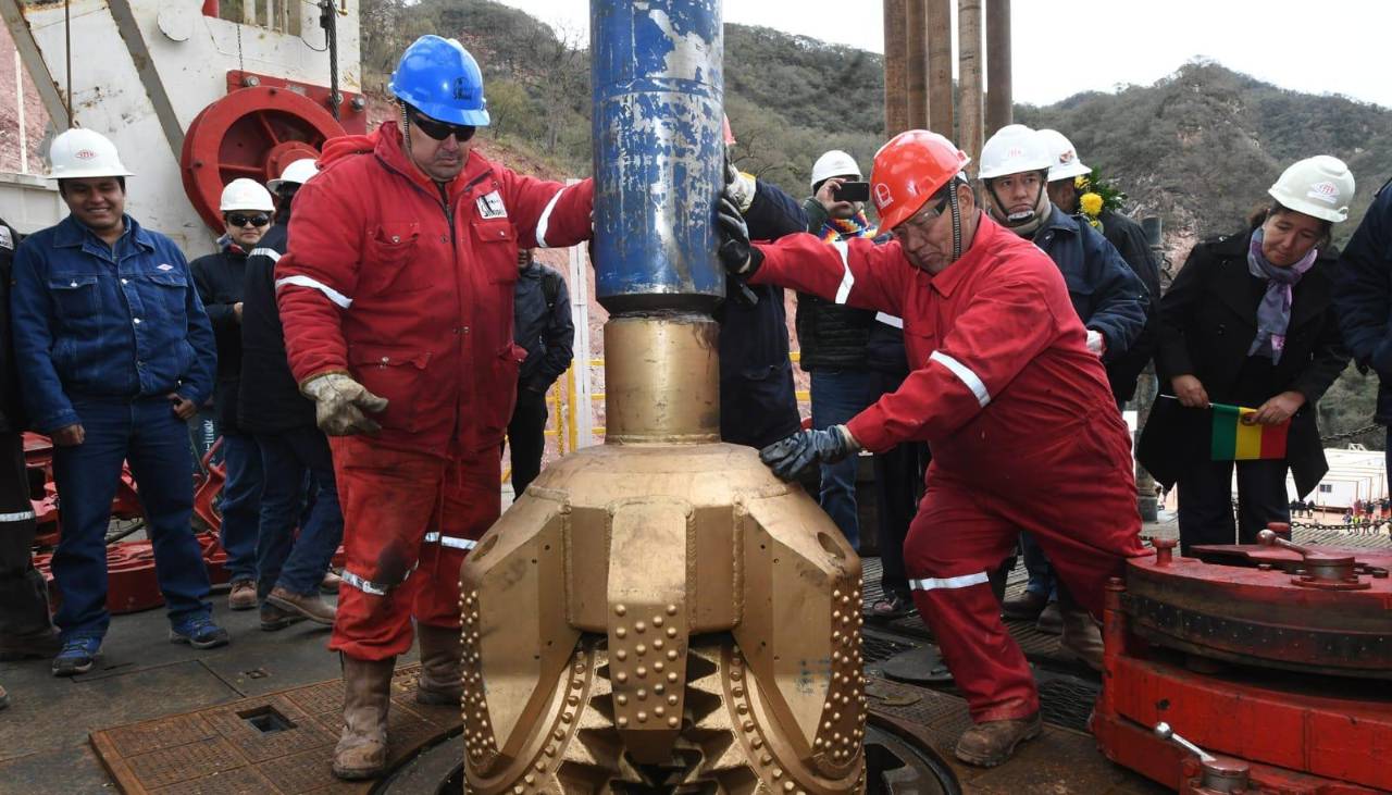 Pozo Bermejo X46D de YPFB reporta presiones altas de gas condensado