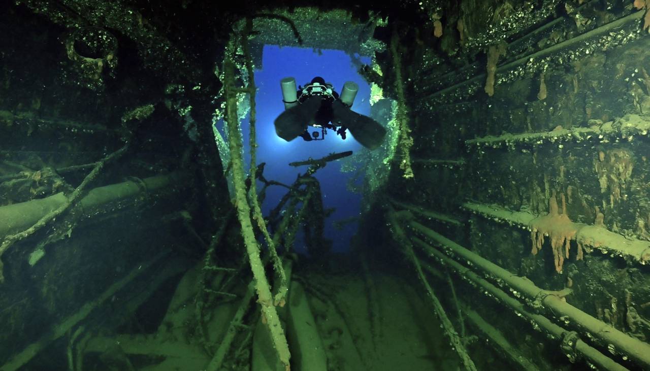 Tras más de 100 años hallan en el mar tesoros ocultos del ‘Britannic’, el gemelo del Titanic
