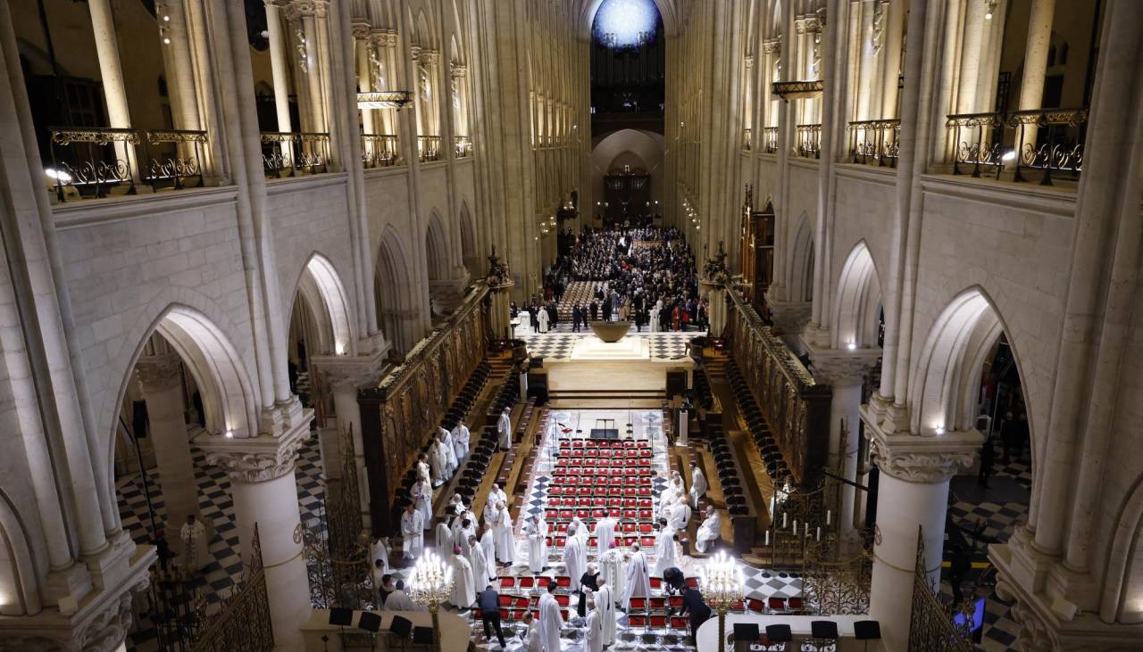 Video: Notre Dame reabrió sus puertas tras una espectacular restauración de más de cinco años