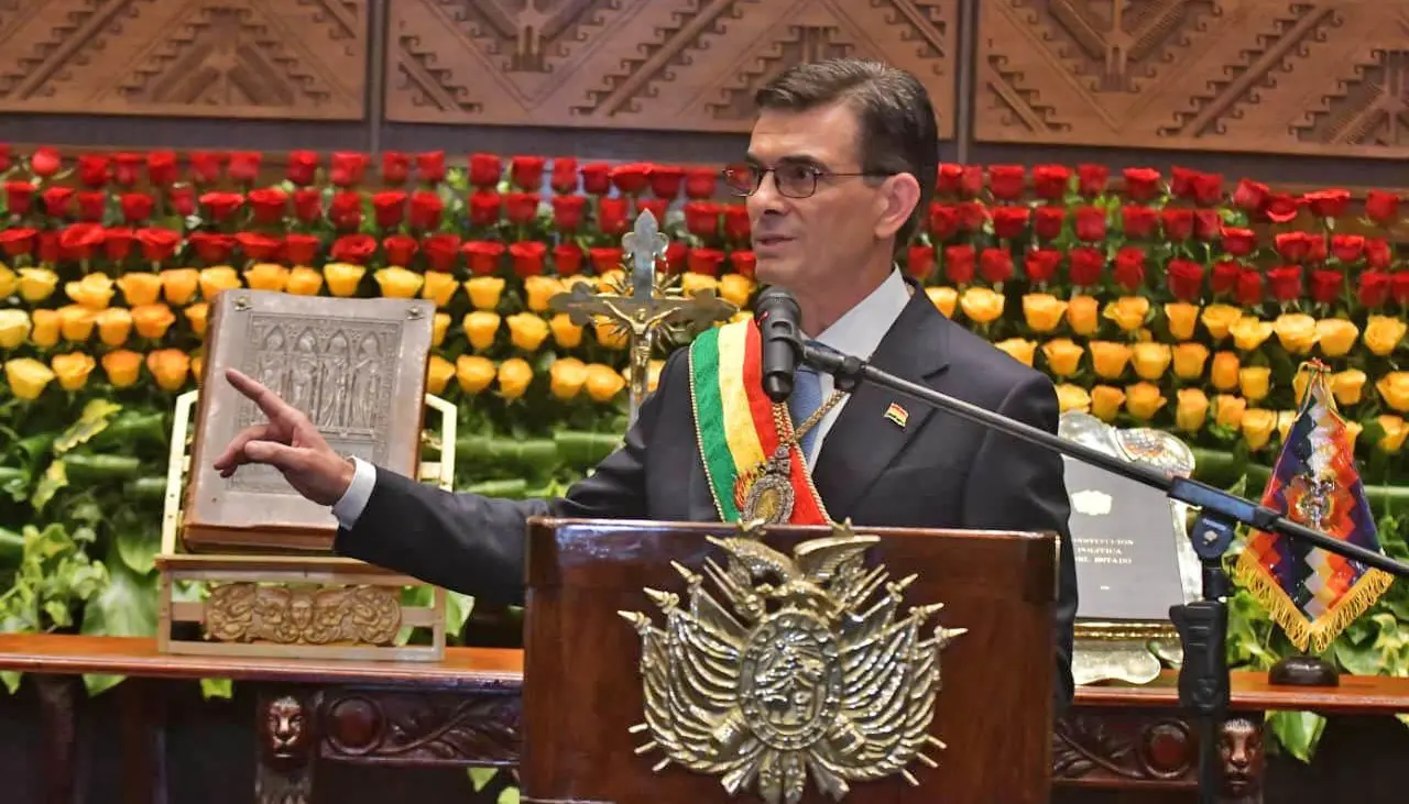 Rodrigo Paz: “Comienza un tiempo de libertad, de reconciliación y de unidad”