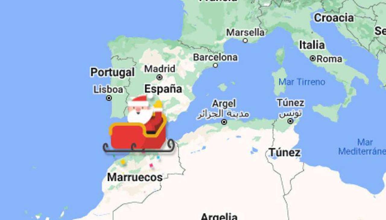 Sigue en vivo el recorrido de Papá Noel por el mundo por esta Navidad