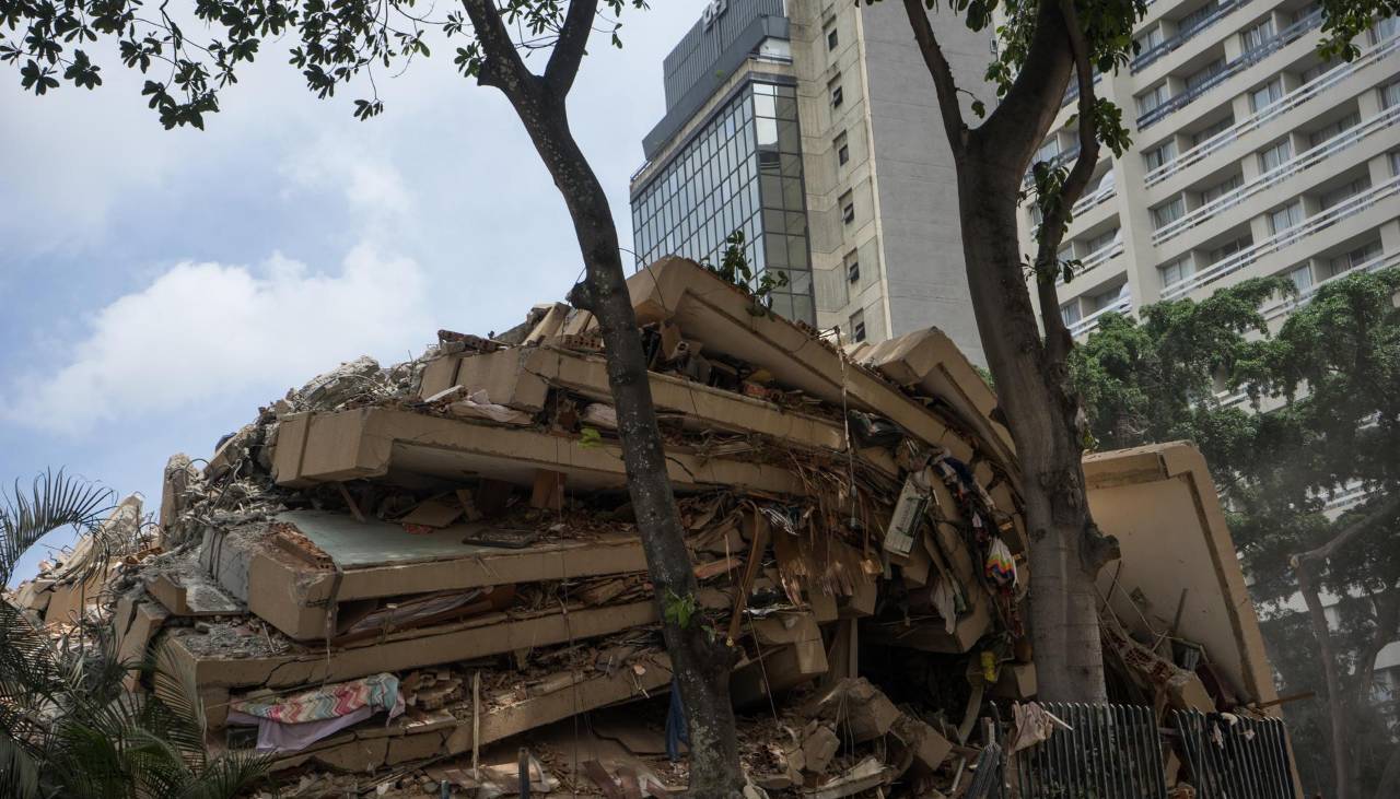 Más de 100 edificios colapsaron solo en el estado de La Guaira, el más afectado por el doble terremoto en Venezuela
