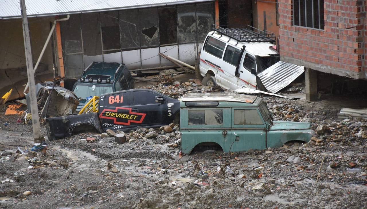 Lluvias: 12 los municipios declarados en desastre en el país, 11 están en La Paz