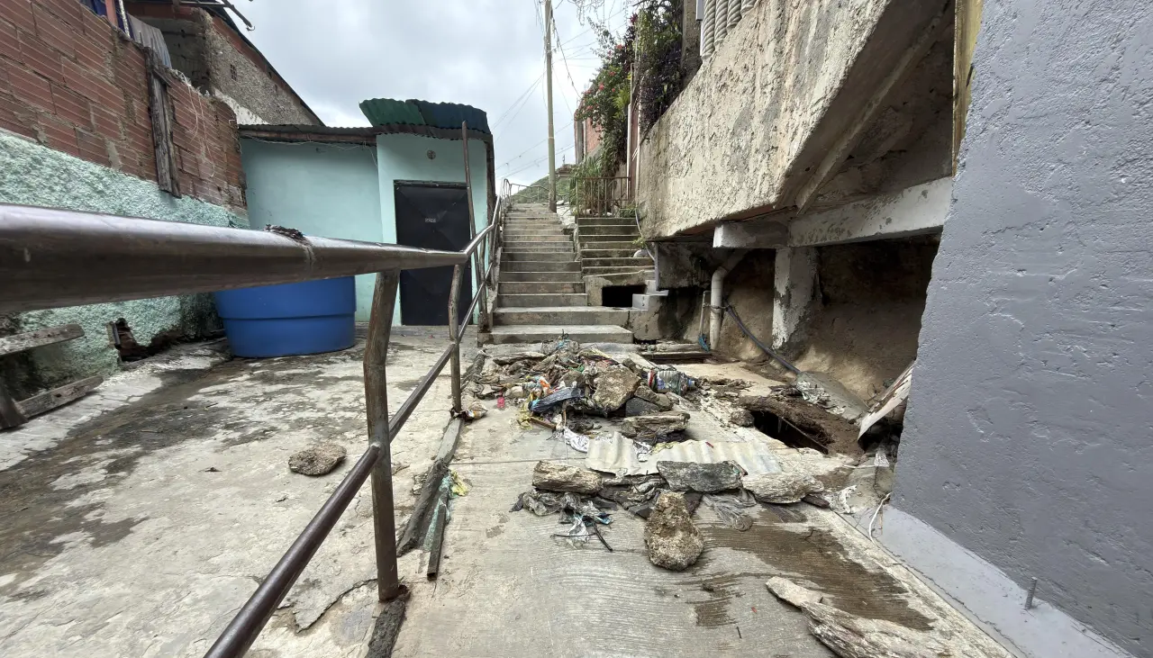 Al menos seis desaparecidos y decenas de viviendas afectadas en Venezuela por las lluvias