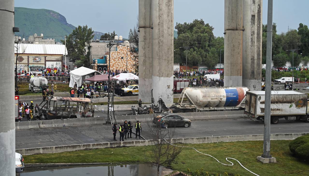 Murió la abuelita que salvó a su nieta de la explosión del camión de gas en México y ya son 13 las víctimas fatales
