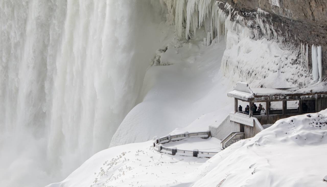 La sensación térmica baja a -55 grados en partes de Canadá por una masa de aire ártico