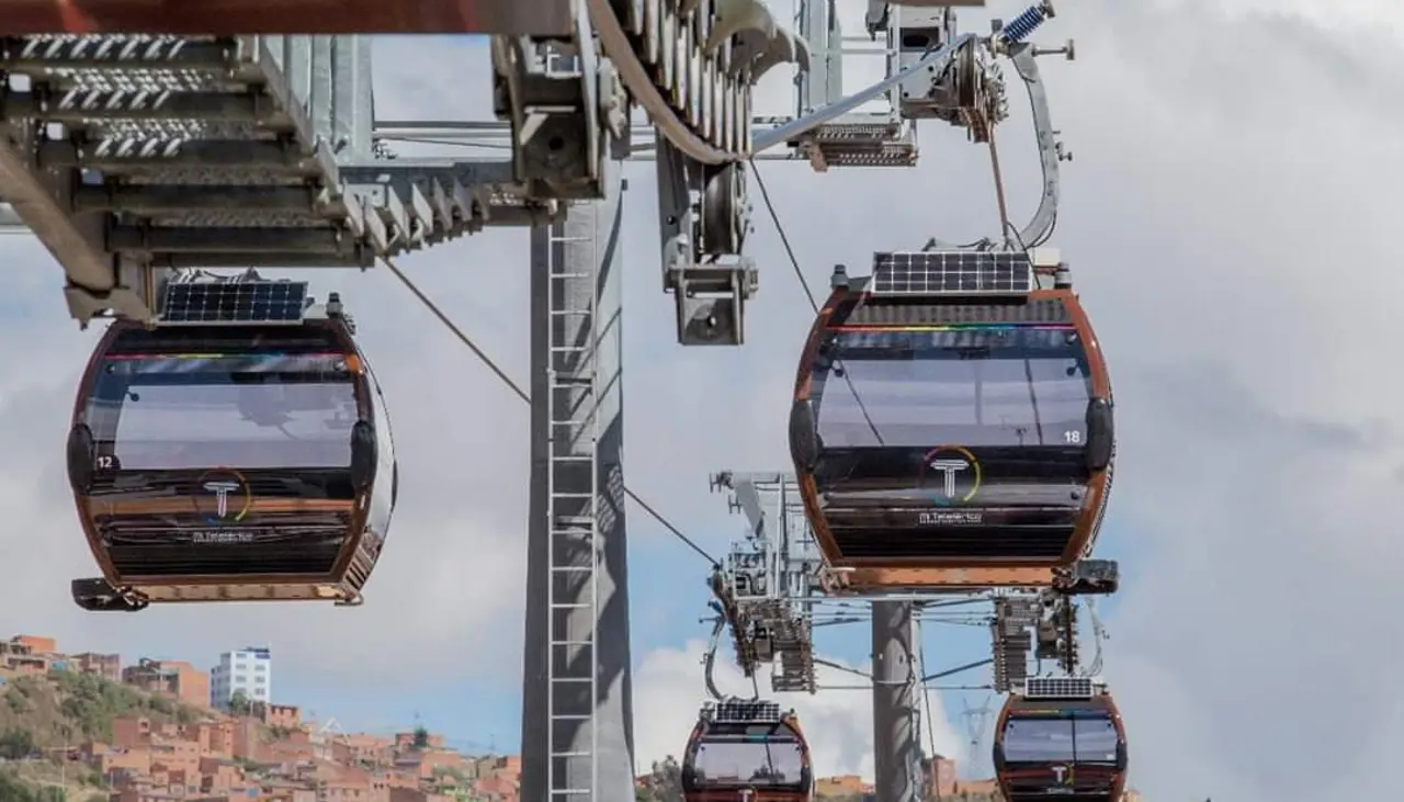 La Paz: Ante la falta de combustible, Arce ordena la ampliación del horario en el teleférico