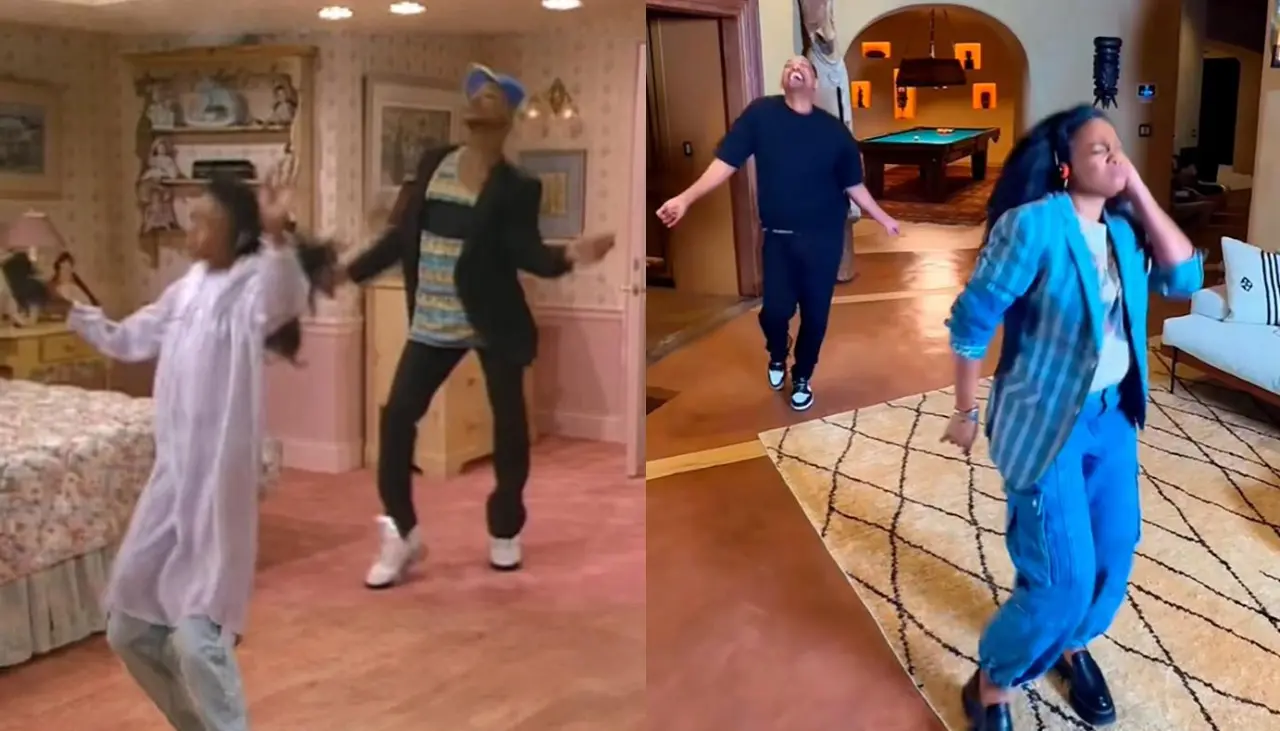 Recrean una icónica escena de El Príncipe de Bel-Air al ritmo de una canción que es tendencia de TikTok 