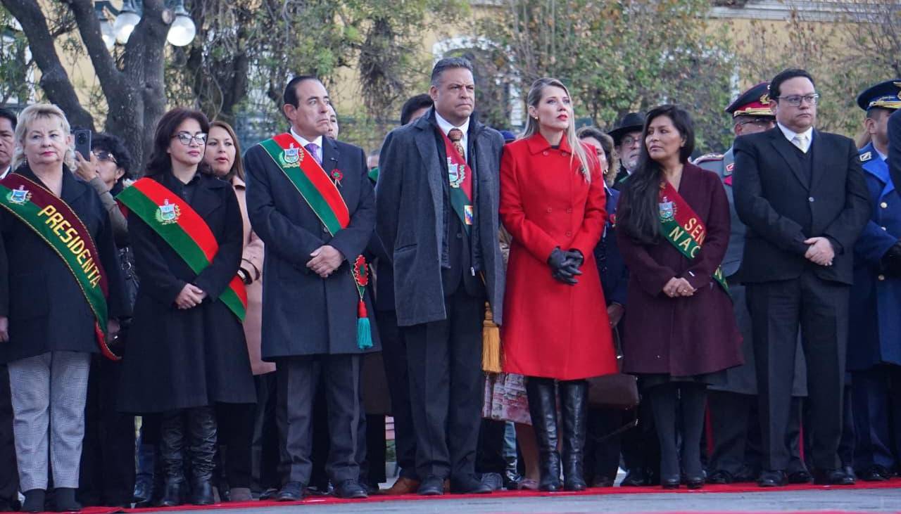 Se realizan los actos por la Gesta Libertaria paceña con la presencia de autoridades nacionales