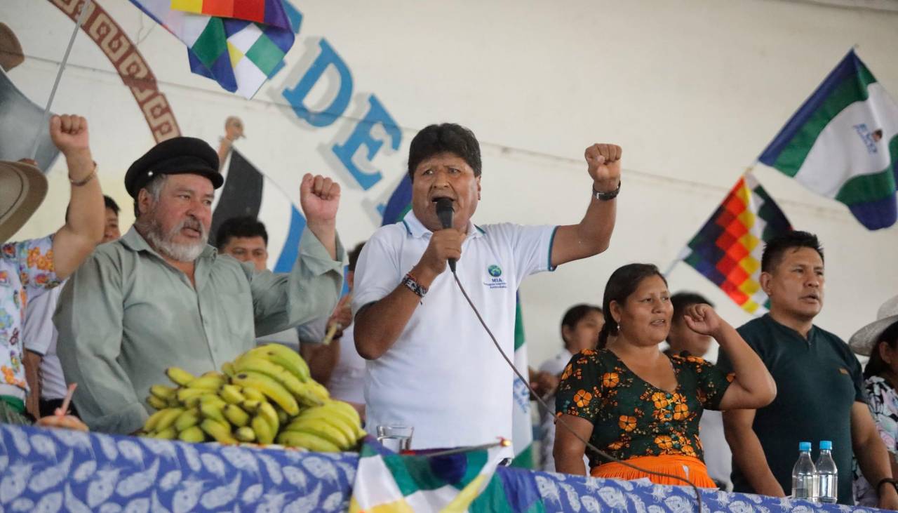 “Si no es de a buenas va a ser de a malas”: Evo amenaza con una movilización desde el 13 de octubre si Paz no retrocede en sus medidas