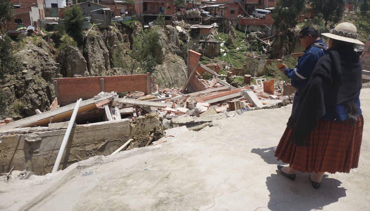 Ya había alerta de riesgo; el granizo afectó a la vivienda colapsada y a otras dos más de Lomas de Chuamaya