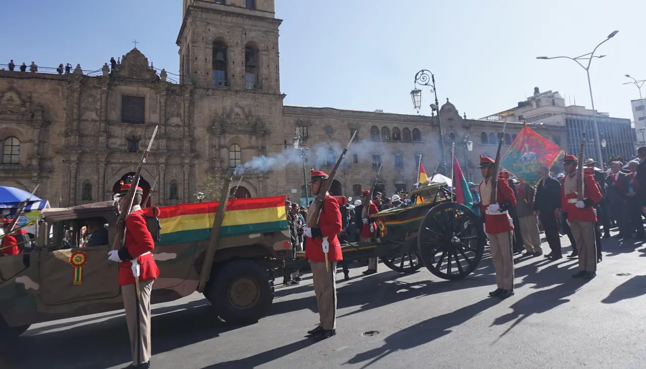 La Paz celebrará 216 años de la Gesta Libertaria con tres actos protocolares simultáneos