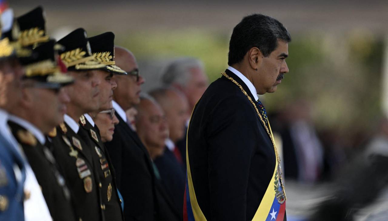 La Fuerza Armada de Venezuela reafirma su lealtad a Nicolás Maduro en un acto militar