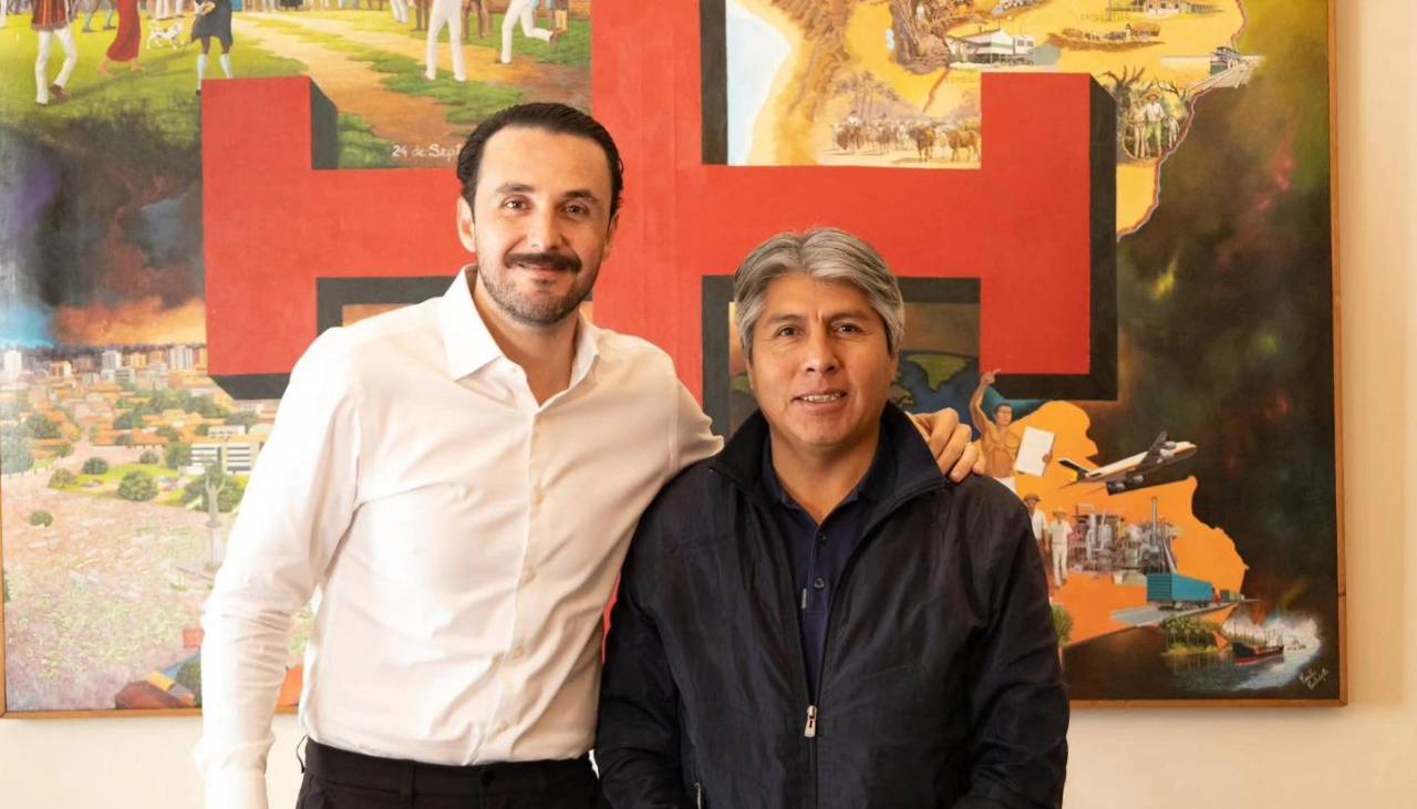 Gobernadores de Santa Cruz y Oruro sellan alianza estratégica para el desarrollo regional