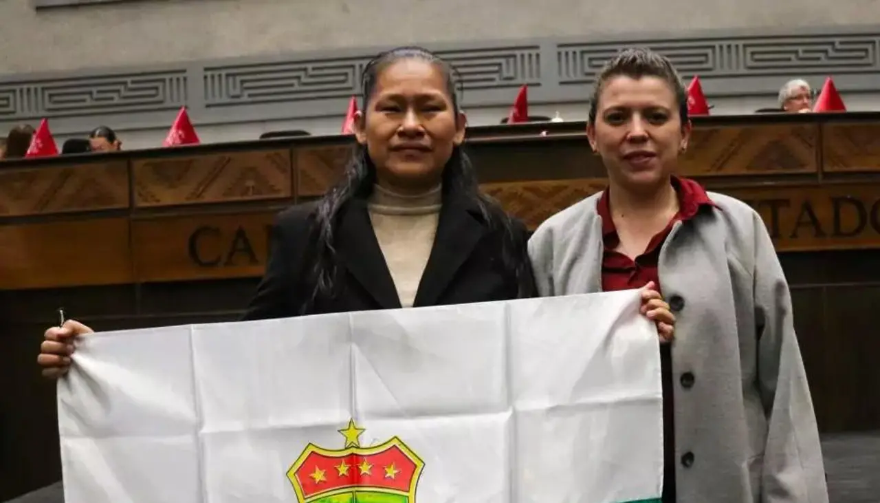 Aida Luz Tuchani jura como primera diputada con discapacidad visual 