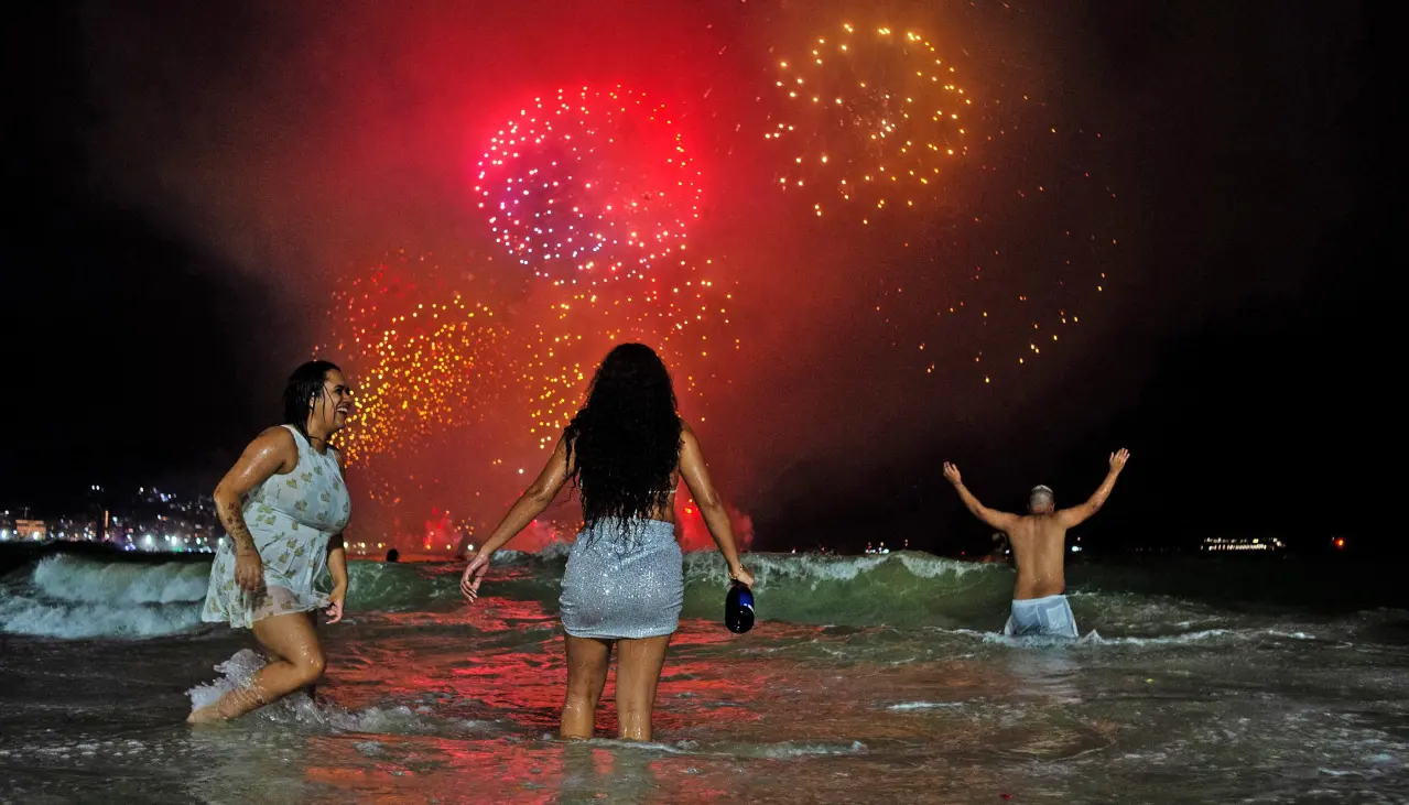 Rio de Janeiro recibe el Récord Guinness como la mayor fiesta de Año Nuevo del mundo
