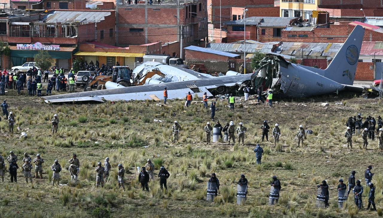 Aprehenden al piloto del avión Hércules que dejó más de 20 fallecidos en El Alto